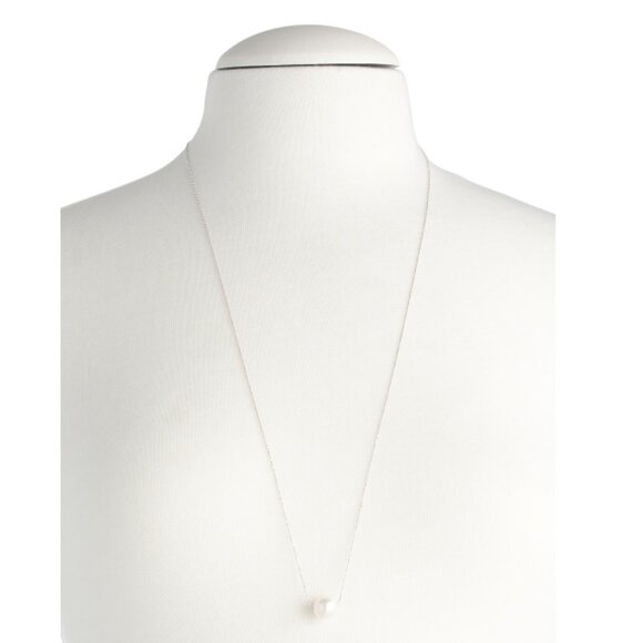 MILOR SILVER  Italy Sterling Silver Fresh Water Pearl Necklace - Picture 2 of 2